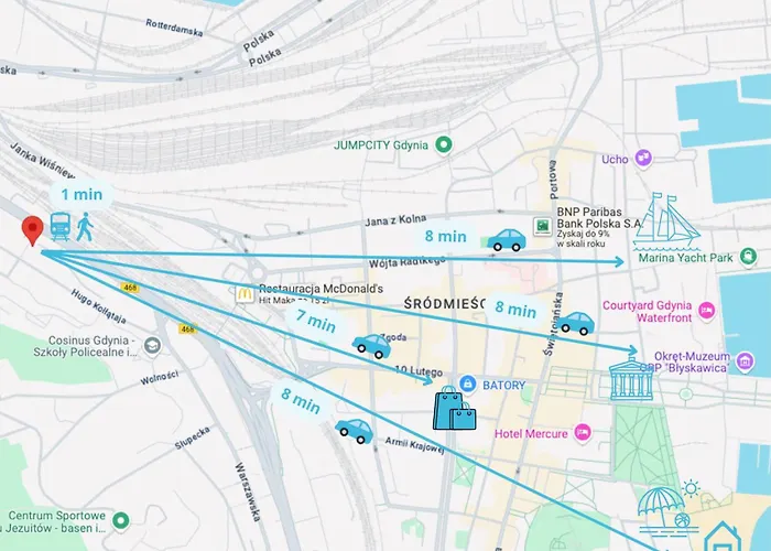 Orange 2 Minutes To Center & Seaside Accommodatie bij particulieren *